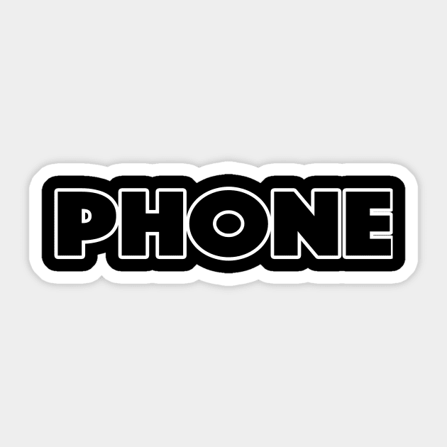 Phone Sticker by lenn